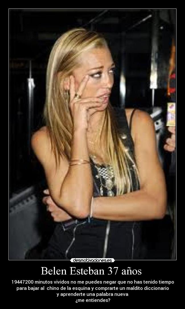 Belen Esteban 37 años  - 