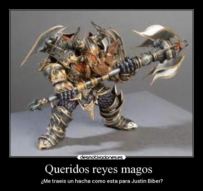 Queridos reyes magos -
