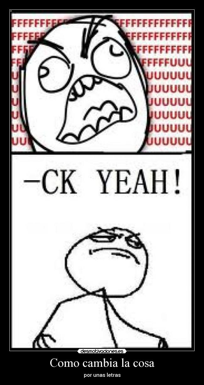 Como cambia la cosa -