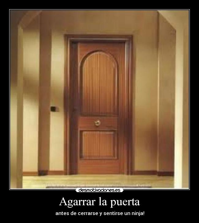 Agarrar la puerta - 