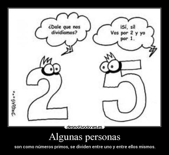 Algunas personas -
