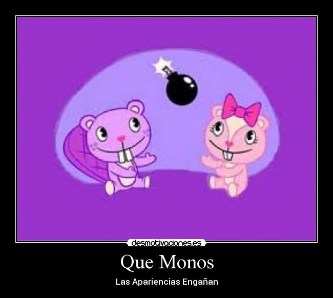 carteles monos_happy desmotivaciones