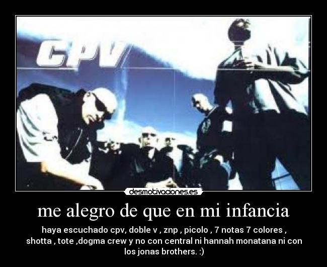 carteles infancia buena musica desmotivaciones