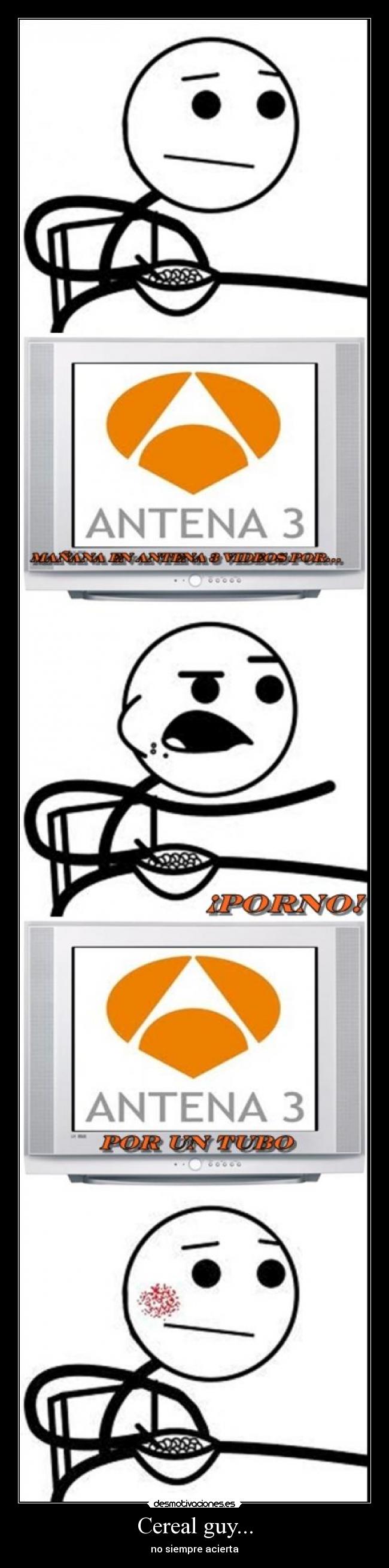 Cereal guy... - no siempre acierta