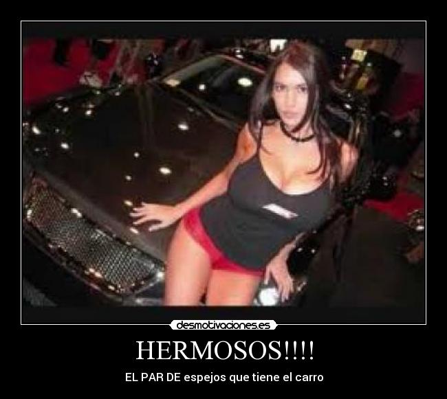 HERMOSOS!!!! - EL PAR DE espejos que tiene el carro