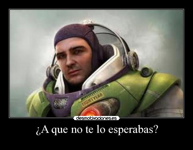 ¿A que no te lo esperabas? -