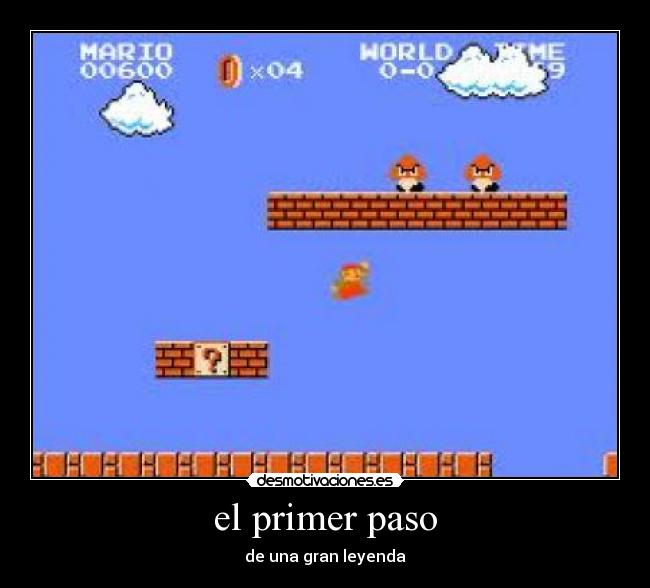 el primer paso -