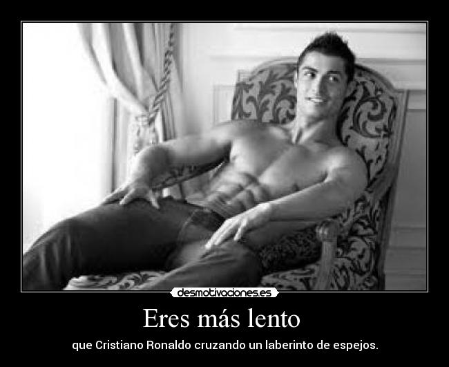 carteles cristiano ronaldo desmotivaciones