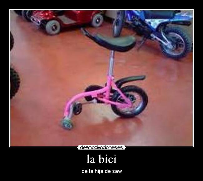 la bici -