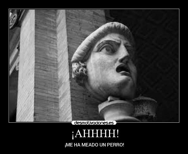 carteles aaaaahhh estoy principal meado perro nereagothic desmotivaciones