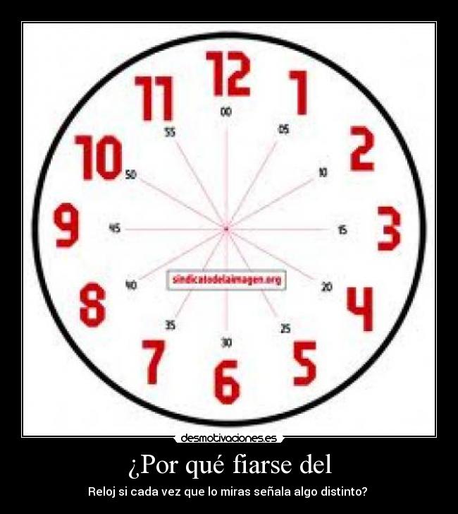 ¿Por qué fiarse del -