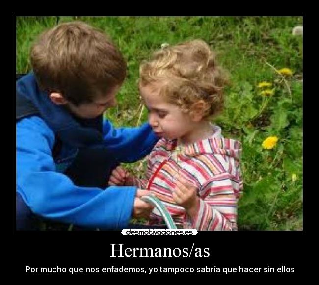 Hermanos/as -