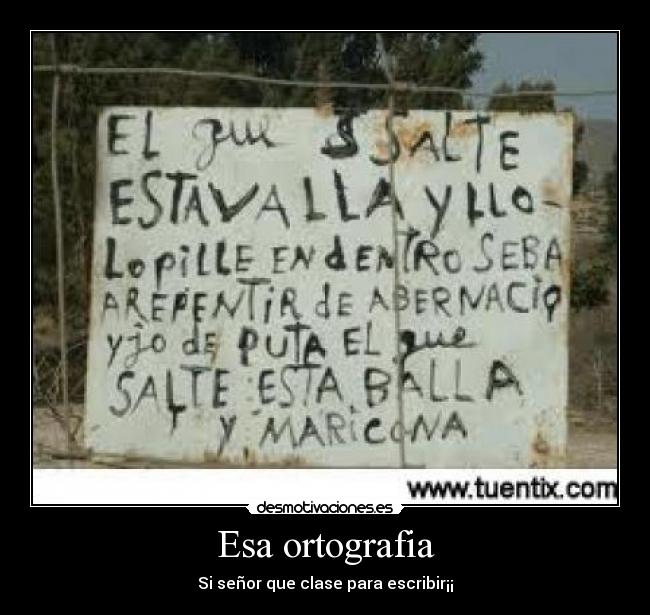 Esa ortografia - 