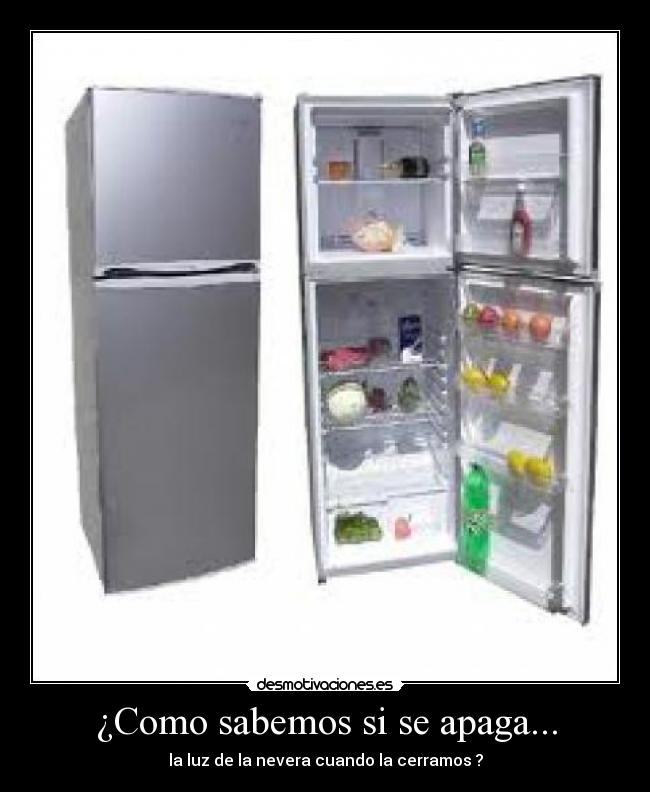 ¿Como sabemos si se apaga... -