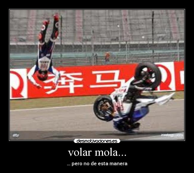 volar mola... -