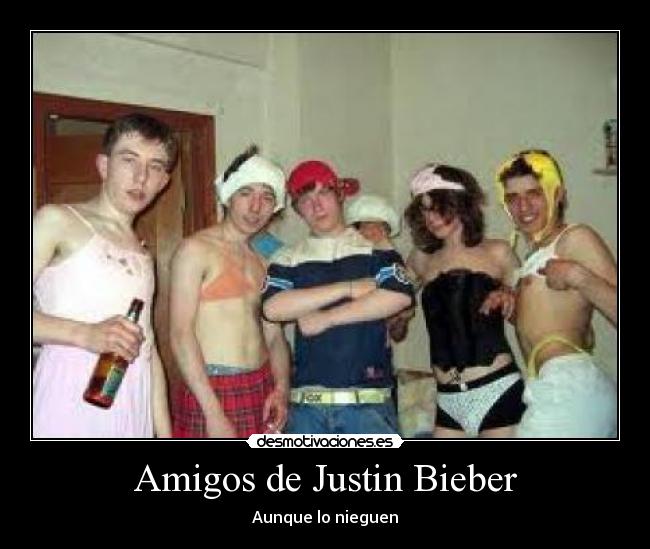 Amigos de Justin Bieber -