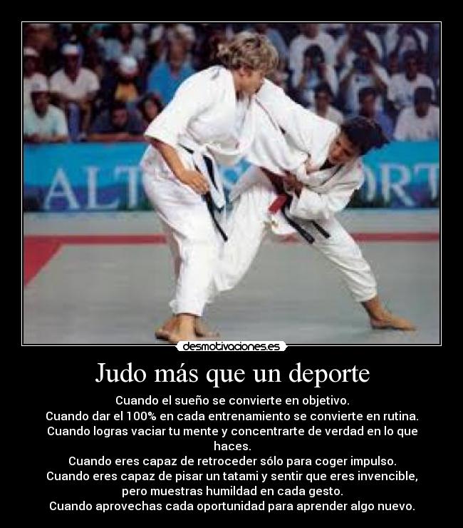 Judo más que un deporte -