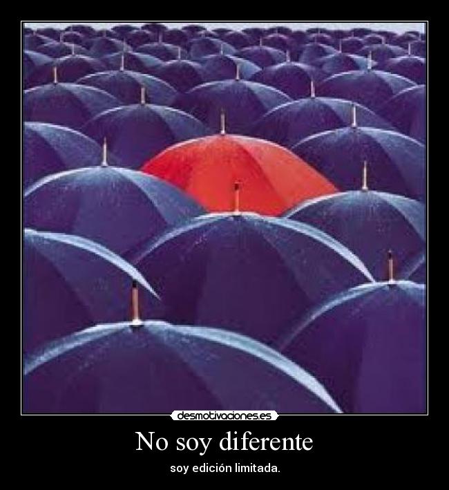 No soy diferente - 