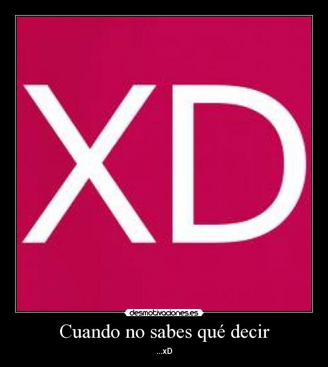 Cuando no sabes qué decir - 