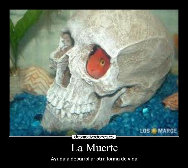 La Muerte - Ayuda a desarrollar otra forma de vida