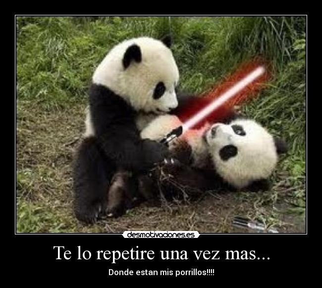 Te lo repetire una vez mas... -