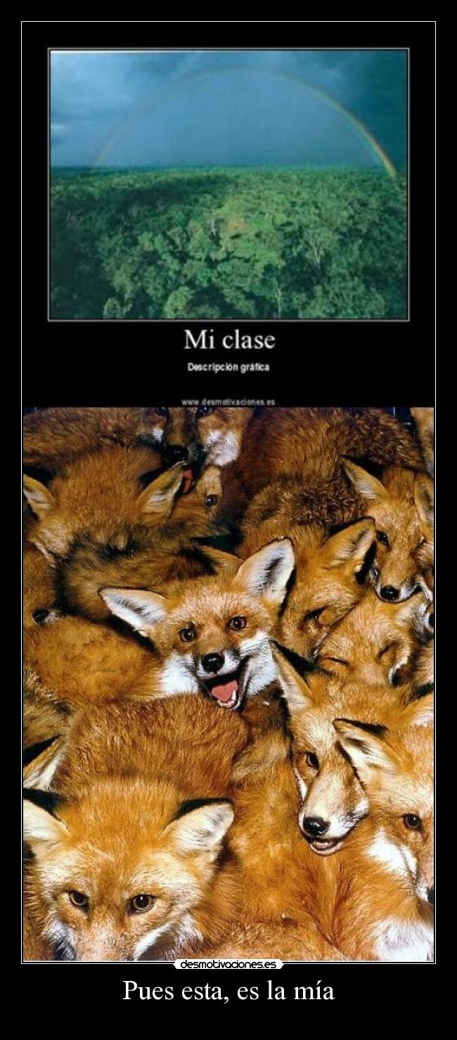 Pues esta, es la mía -