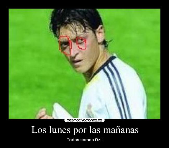 carteles ozil desmotivaciones