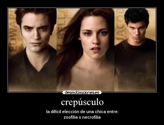 crepúsculo -