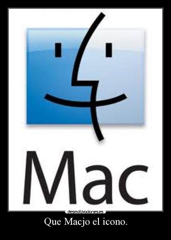 Que Macjo el icono. - 