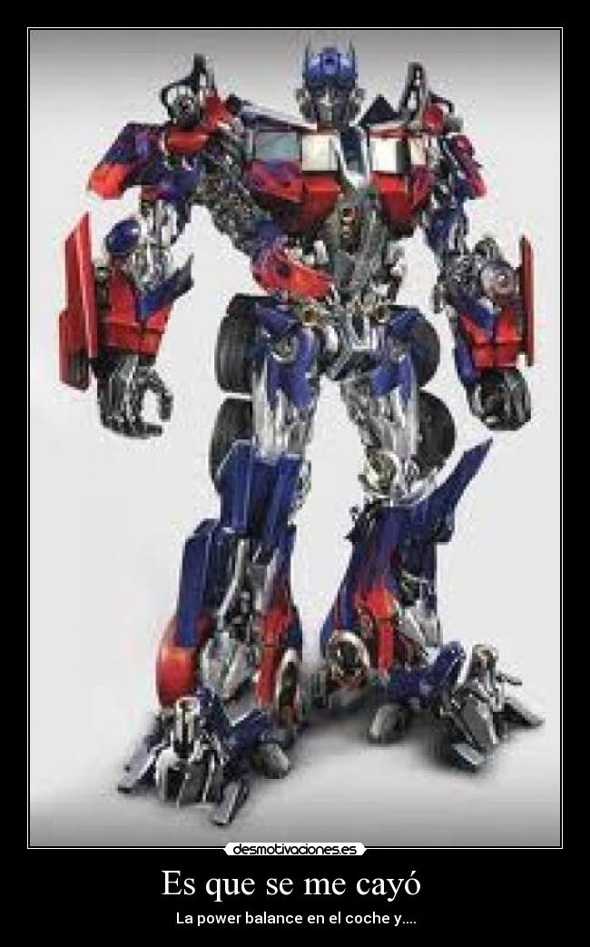 Es que se me cayó -