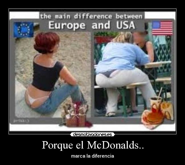 Porque el McDonalds.. -