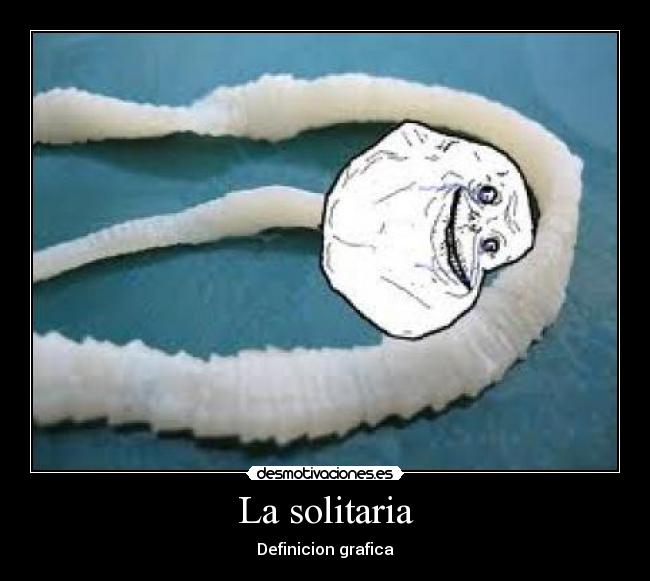 La solitaria - Definicion grafica