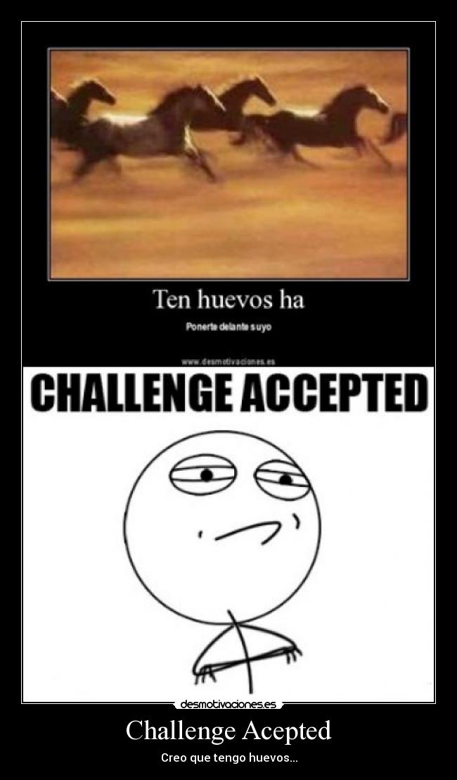 Challenge Acepted -