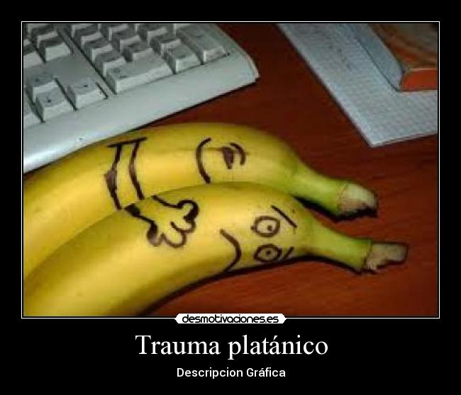 Trauma platánico - Descripcion Gráfica