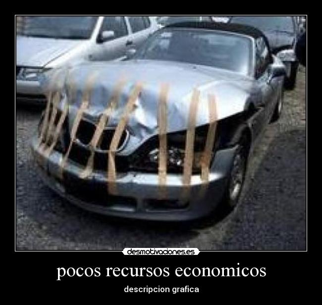 pocos recursos economicos - descripcion grafica
