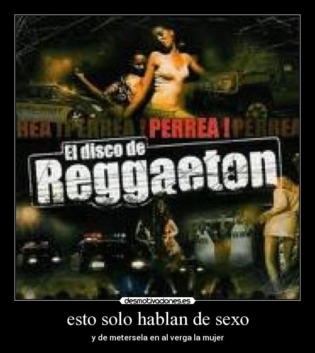 esto solo hablan de sexo -