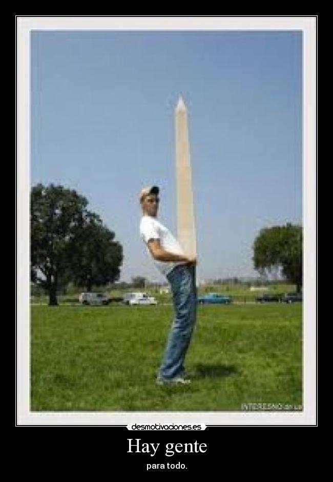 Hay gente -