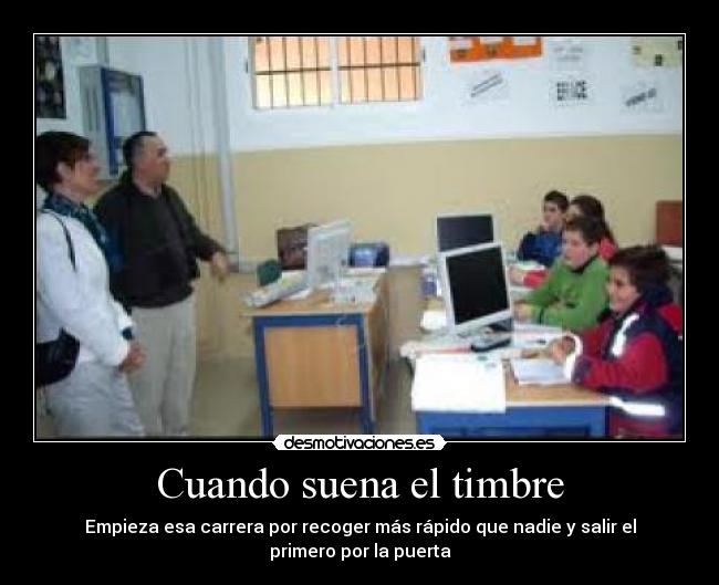 Cuando suena el timbre - 