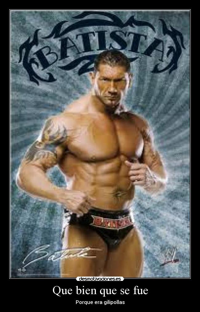 Que bien que se fue - 