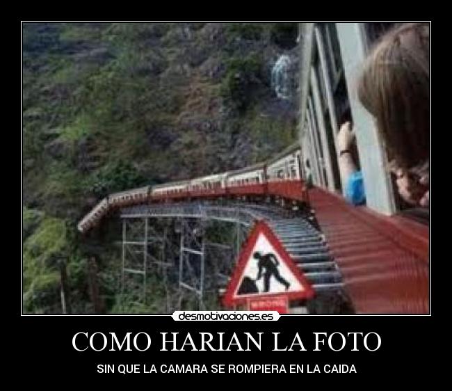 COMO HARIAN LA FOTO - 