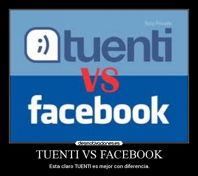 TUENTI VS FACEBOOK -