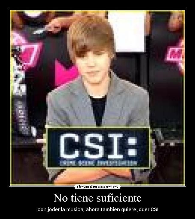 No tiene suficiente -