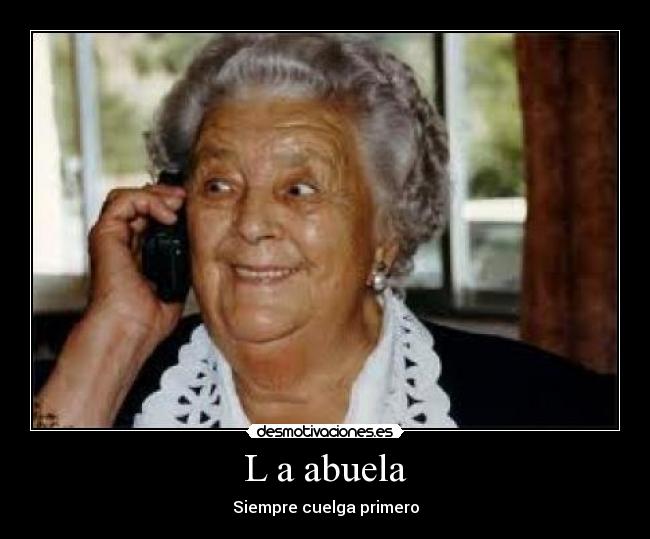 L a abuela -