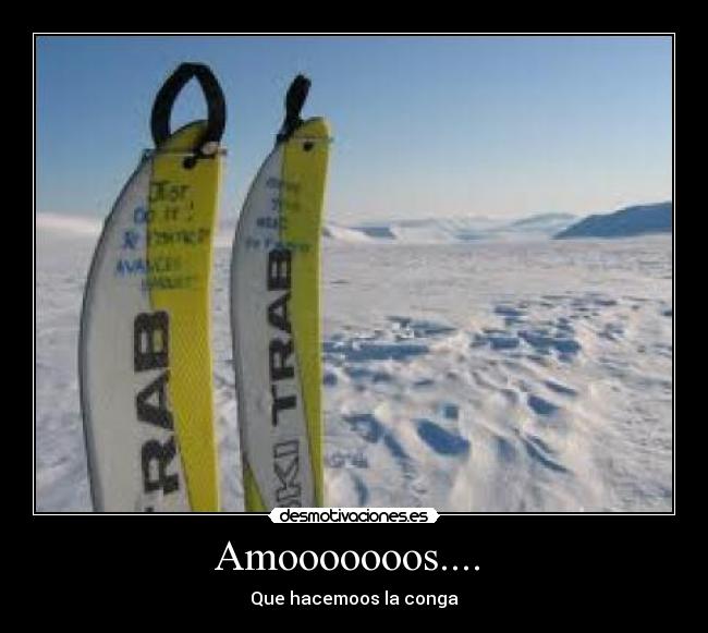 Amooooooos.... - Que hacemoos la conga