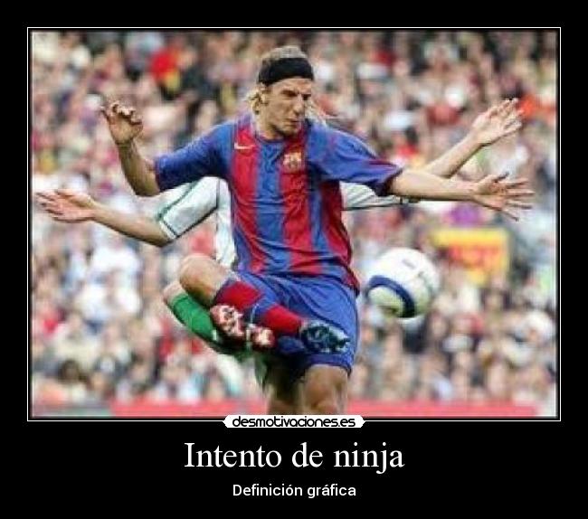 Intento de ninja - Definición gráfica