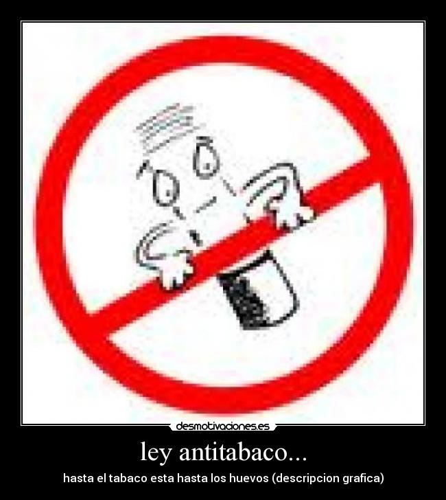 ley antitabaco... - 