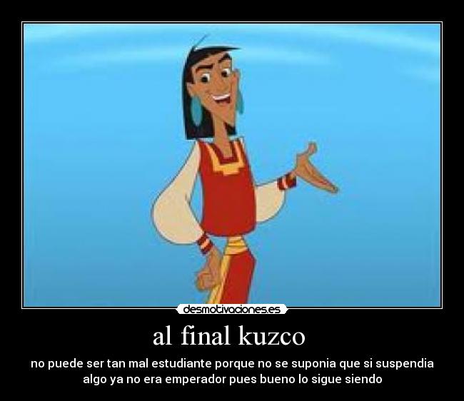al final kuzco  - 