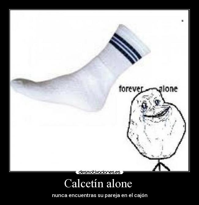 Calcetín alone -