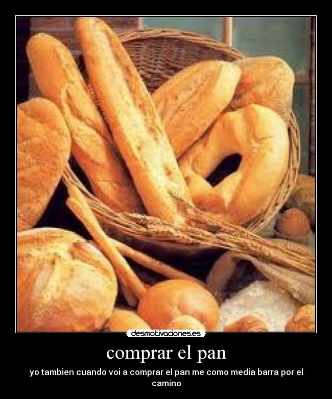 comprar el pan - 