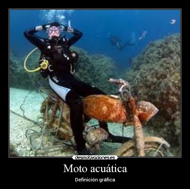 Moto acuática -